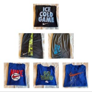 Boys 6pc Nike clothes size XL